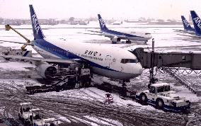 (1)Nagoya gets heaviest Jan. snowfall since 1961